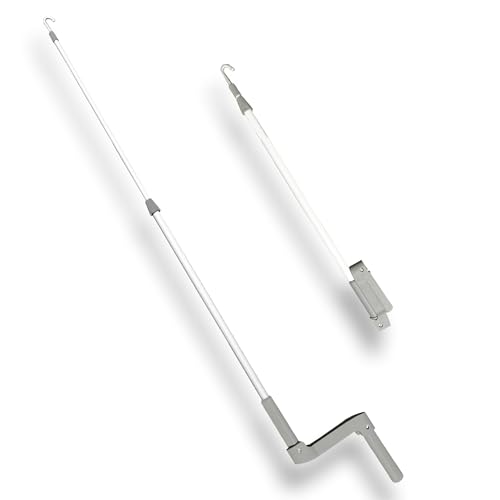 YESCAMP RV Awning Telescoping Crank Handle Fordable Crank Wand for RV awnings Retractable Awning-(Max 56inch,Min30)