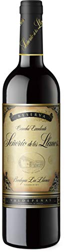 Señorío de los Llanos Reserva – Vino Tinto D.O. Valdepeñas – 1 Botella x 750 ml