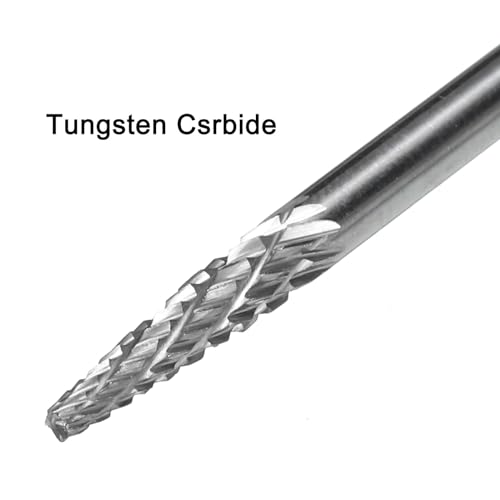 Fresas rotativas de carburo de tungsteno, 4 piezas miniatura 3