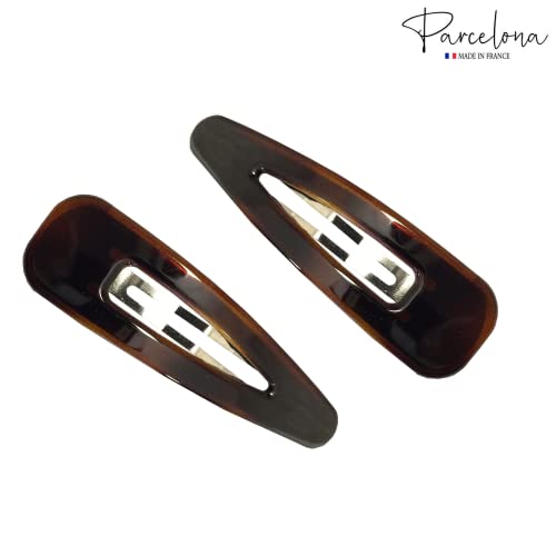 Parcelona Pinzas para el Cabello French Clic Clac 8.7 cm miniatura 5