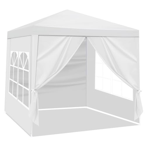 6.5x6.5FT Outdoor Party Tent Portable Gazebo Canopy with...