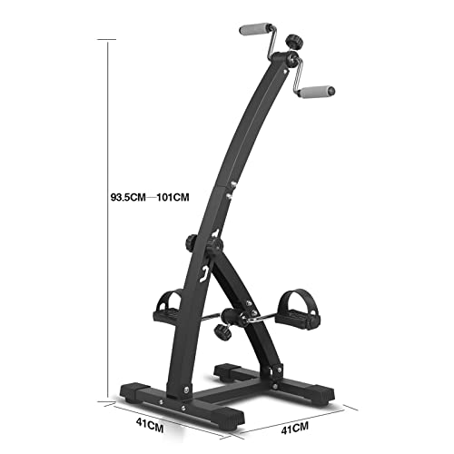 Bicicleta de Ejercicio con Pedales Ajustables para Brazos y Piernas miniatura 2