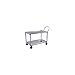 New Age Industrial 97126 Aluminum 700 Lb Capacity Wet Produce Cart