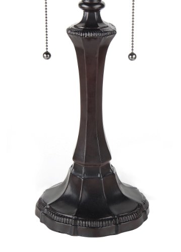 Chloe CH33318VI16-TL2 Ambrose Tiffany-Style Victorian 2-Light Table Lamp thumb #2