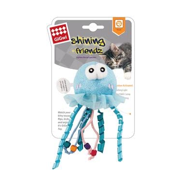 GiGwi, interaktives Schwimmspielzeug für Hunde, weiche und widerstandsfähige Textur, ideal für Wasserspiele, REGT die körperliche Aktivität an, Größe: 25 cm, Farbe: Mehrfarbig