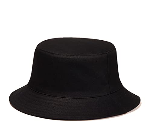 Image of Quanhaigou Bucket Hats Unisex Summer Travel Beach Fisherman Cap for Men Women Teens (Plain Khaki Black)