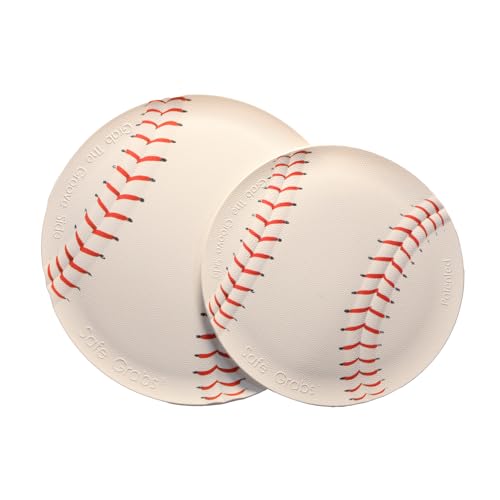 Safe Grabs: Original Microwave Mat as Seen on Shark Tank | Splatter Guard, Trivet, Hot Pad, Pot Holder, Minimize Mess (BPA Free, Heat Resistant, Dishwasher Safe), Baseball