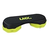 LMX Professional Aerobic Step - 3 livelli - Stylish - Nero