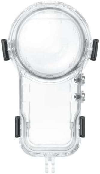 Invisible Dive Case for Insta360 X5,197ft/60M Waterproof Housing,with Anti-Fog Sheet and Bracket