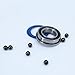 F6801RS F6802RS F6902RS F6803RS Hybrid Ceramic Bearing ABEC-1 1PC Industry Electronic Starter Spindle HC Hybrids Si3N4 Ball Bearings 3NC(F6803RS 17x26x5mm)
