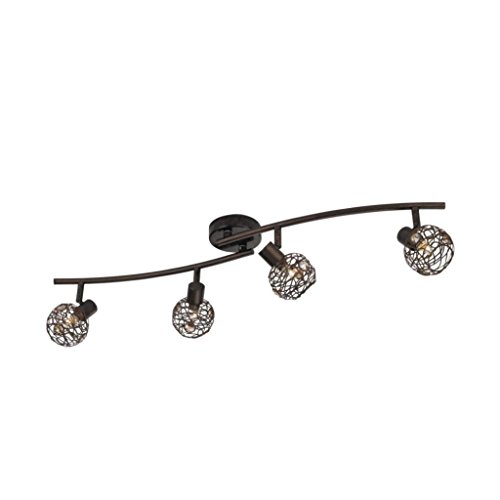 Image of Massive 558141110 Hosta-Forme Special Ceiling Light 4 x G9 28 W 230 V Brown