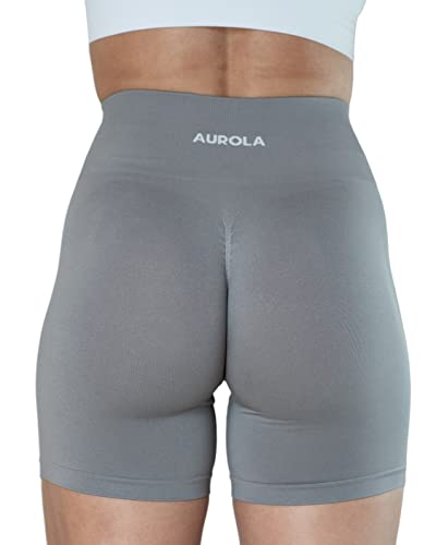 Image of AUROLA Intensify Workout Shorts for Women Seamless Scrunch Short Gym Yoga Running Sport Active Exercise Fitness Shorts