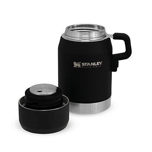 Stanley Master Unbreakable Food Jar 0.5L / 17OZ Foundry Black, Lunchbox houdt 10 uur warm, of koud, Dubbelwandige… - Image 5