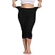 North Bund Damen Capri 3/4 Leggings High Waist Leggins Blickdicht Sporthose Sexy Bauchweg Gymnastikhose Übergröße Mit Spitze Sommer Für Yoga Gym Freizeit Schwarz L XL
