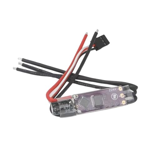 Migliora il tuo modello di aeromobile con il nostro efficiente regolatore di parametri, design per ottimizzare l'efficienza del motore brushless ed elevare il tuo volo