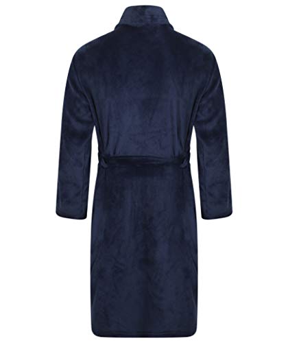 Bata para hombre gris talla L para abrigo y descanso 4