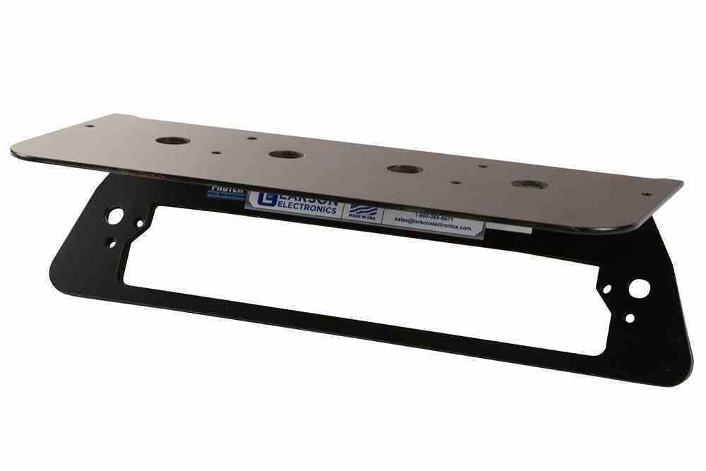 2023 Chevrolet Colorado Compatible - No-Drill Antenna Mounting Bracket - (4) 1/2" Holes - 3rd Brake Light Mount - No Cam - Black