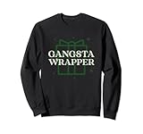 Photo Gallery divertente gioco di parole brutto natale gangster wrapper felpa Photo Gallery divertente gioco di parole brutto natale gangster wrapper felpa
