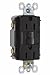 Pass & Seymour 15 amps 125 volt Black GFCI Outlet 5-15R 1 pk