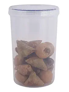 Plastic Twist Container (Transparent, 1.3 L)