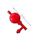 OUNONA Pipette Filler Lightweight Quantitative Laboratory Accessory for Precise Measurements Industrial Agricultural and Chemistry Applications Red Random Style