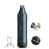 HuayoRong pawyzie Dog Nail Grinder Quiet & Safe for Large Small Dogs & Cats, Rechargeable with Quick Charge ﻿ (Blue*1)
