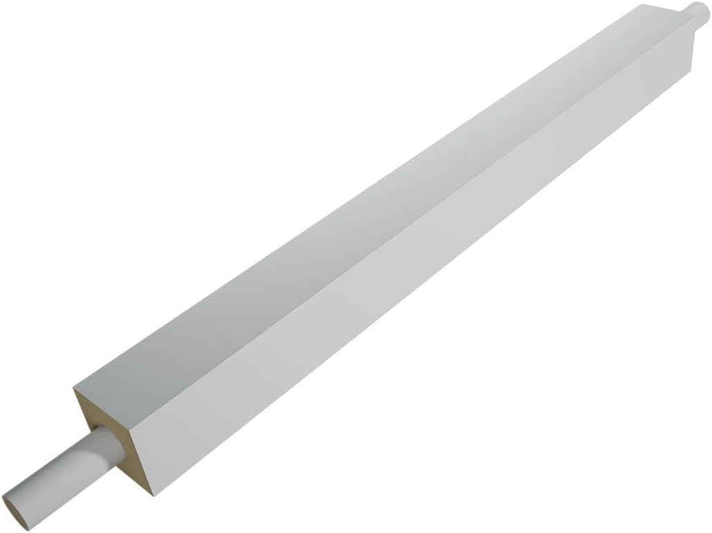 Endurathane 500 Series Square Baluster: 1 3/4"W x 20"H (5 5/8" On Center Spacing for 4" Sphere Code), Factory Primed Polyurethane