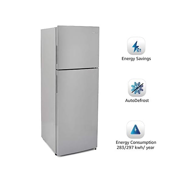 AmazonBasics 345 L 2 star Frost Free Double Door Refrigerator Price in