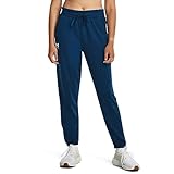 Under Armour Pantalón Deportivo Rival Terry, Mujer, Varsity Blue/White, M