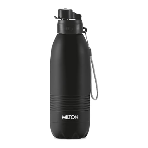 MILTON Climb 1100 Stainless Steel Sipper Water Bottle 1150 ml, Si...