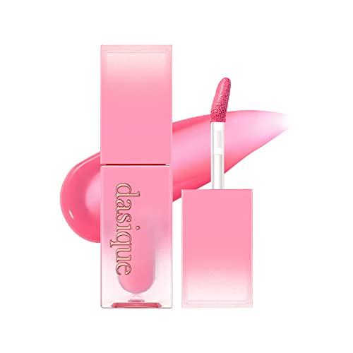 dasique Juicy Dewy Tint (03 Pink Guava) 0.12 oz | Light Application with moisture | Long Lasting & wearing Glossy Lip Stain, Non-sticky | Vegan, Cruelty-free | Korean makeup | stocking stuffers