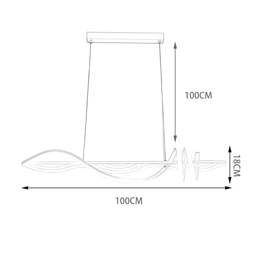 Lampes suspendues d'éclairage décoratif de restaurant pour table design