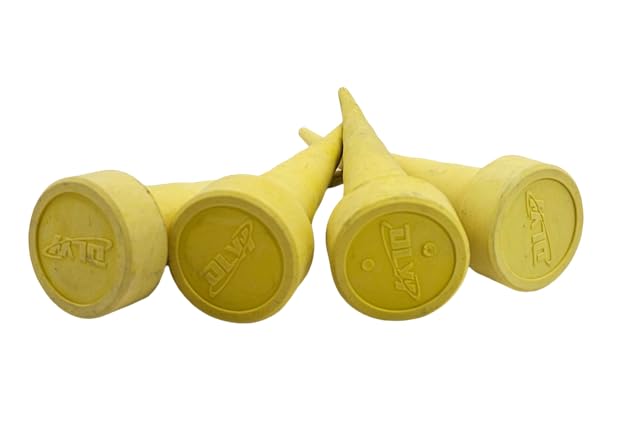 Image of Set of 4 Medium Size Hydraulic Hose Rubber Plugs. Works up to 3 /4 inch Hose Size
