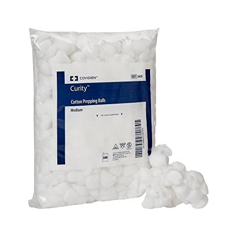 Kendall/Covidien Prepping Cotton Ball, 500 Count Cover