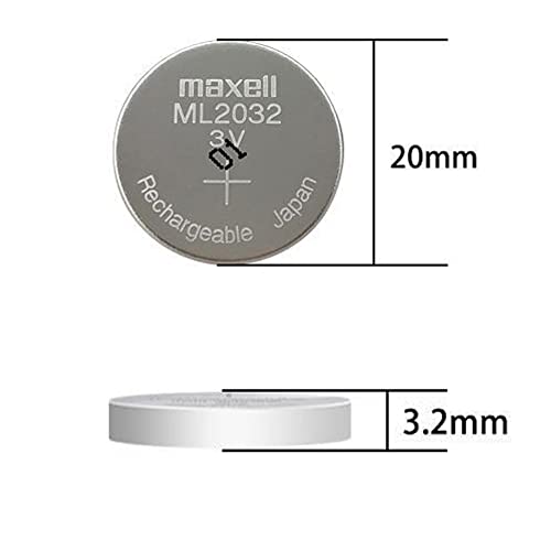 Aiyue Ml2032 Rechargeable Battery Replacement For Logitech K750 Keyboard #TOP4