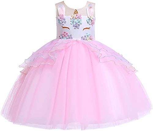 FancyDressWale Girls Unicorn dress up pageat party fancy costume;Pink ;5-6 years (B08X6XPP3M) Amazon Price History, Amazon Price Tracker