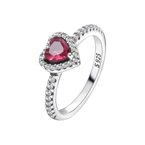 TOFBS 925 Sterling Silver Heart Ring Cover