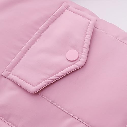 Toddler Kids Puffer Hooded Down Coat Set Winter Thicken Warm Snowsuit & Snow Bib Pants 2Pcs Ski Suits Outfit3