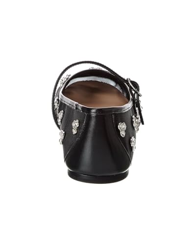 Stuart Weitzman Tammy Mesh & Leather Mary Jane Ballet Flat3