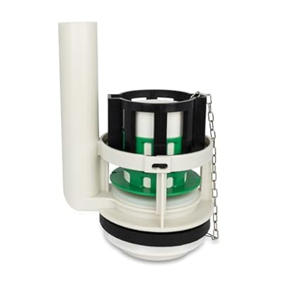 To To Tower Flush Valve Compatible with ToTo THU 3 Inch Split Two Piece Toilet Flush Hole Inlet Valve, Toilet Tank Drain Valve Flusher Replacement