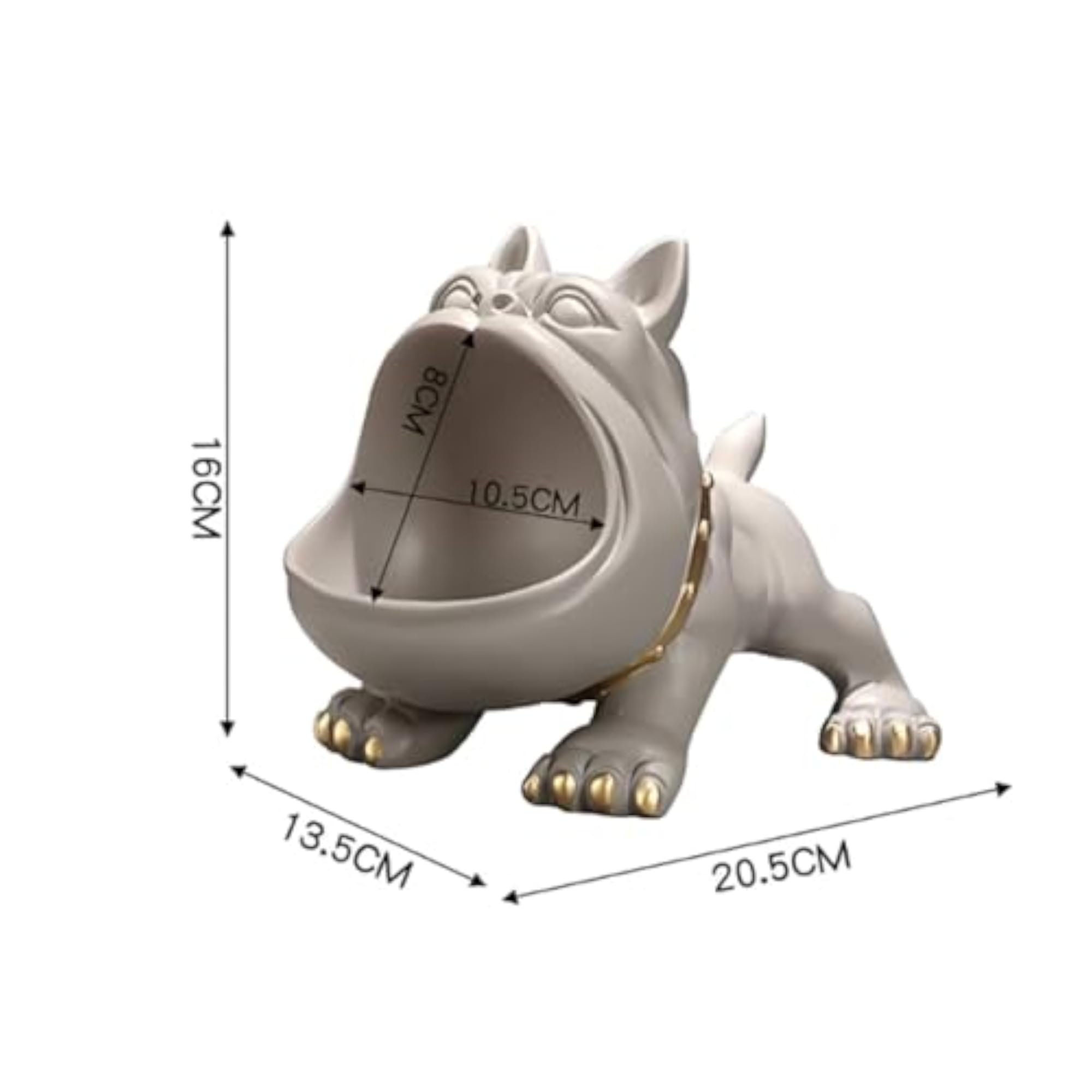 French Bulldog Key Bowl Decorative Tray