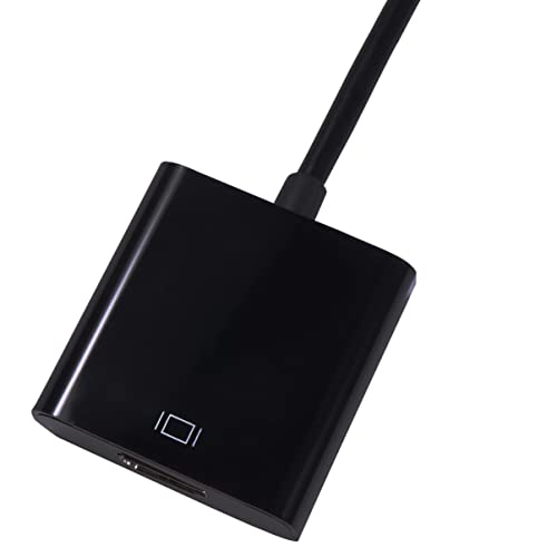 Kombiuda Cable Black Video Converter Display To Adapter High Definition Port #TOP7