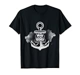 Fantastico motivo con ancora in design retrò con il tipico benvenuto Moin, per tutti coloro che amano andare a Brema nel Mare del Nord in vacanza e amano poltrone da spiaggia, mare, costa e vento intorno al naso.