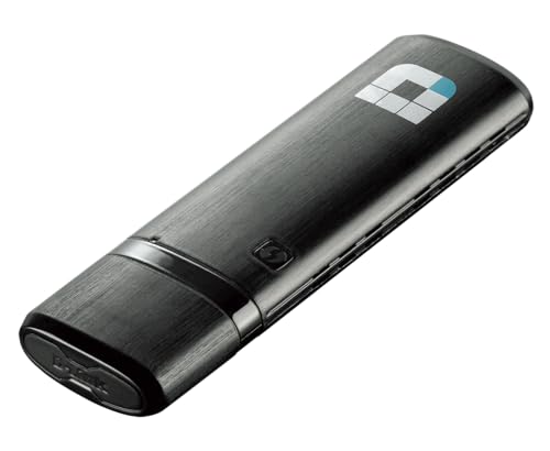 Image of D-Link DWA-182 Wireless AC1200 Dual Band USB 3.0 Adapter, Black
