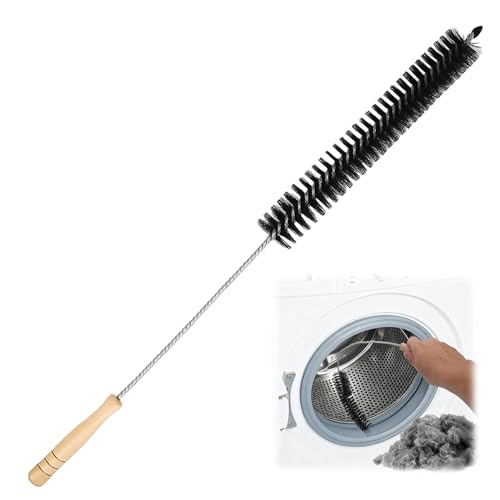 XANGNIER Dryer Vent Cleaner Brush Flexible Clothes Dryer Lint Brush Dryer Lint Trap Cleaning Tool Laundry Room Essentials Lint Remover Accessories Refrigerator Coil Brush Household Cleaning Supplies
