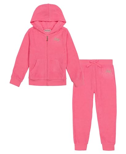 Image of Juicy Couture 2pc Zip Up Velour Jog Set