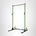 CAP Barbell Power Rack with Pull Up Bar & Attachments - Squat Rack & Strength Training Power Cage for Home Gym - Green