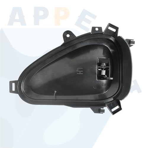 Image of APPERFiT Interior Door Handle Left Driver Side Compatible with Select International Truck Durastar 4200 4300 4400 7300 7400 7500 7600 7700 8500 8600 Replaces 2505424C1 761-5104 HLK1071