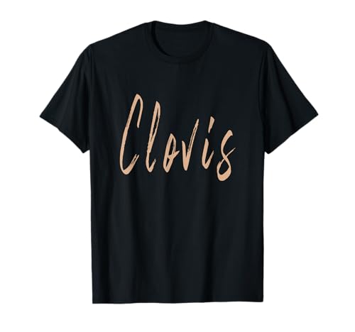 Clovis New Mexico Vintage diseño Elegante Camiseta