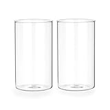 Maße ✿ Höhe = 120 mm | Durchmesser = 70 mm | Wandstärke = 2,2 mm | Innendurchmesser = 65 mm | Volumen = ca. 200 ml